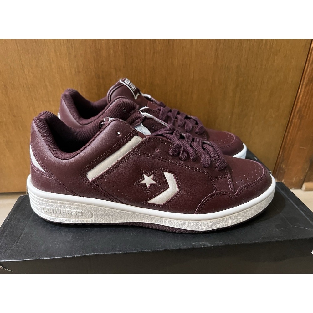 Converse Weapon Ox Sneaker Bloodstone/White Size Mens 8.5, Womens 10 New In Box - Picture 4 of 9